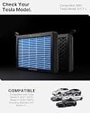 CYBERBEANS Upgraded HEPA Activated Carbon Filter for Tesla Model 3 & Y