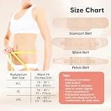 3-in-1 Postpartum Belly Support Recovery Wrap and Slimming Body Shaper