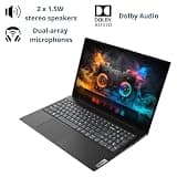 Lenovo V15 15.6-inch FHD Laptop, AMD Ryzen 5 5500U, 16GB RAM, 512GB SSD