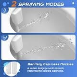 SAMODRA Ultra-Slim Hygienic Dual Nozzle Non-Electric Bidet Attachment