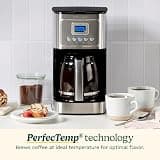 Cuisinart 14-Cup Programmable PerfecTemp Glass Coffee Maker DCC-3200NAS