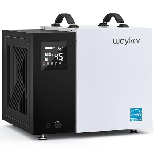 Waykar 70-Pint Energy Star Crawl Space Dehumidifier with Direct-Drain Design