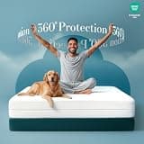 Utopia Bedding 100% Waterproof Zippered Full Size Mattress Encasement