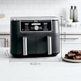 Ninja Foodi DZ401 DualZone XL 10-Quart 2-Basket Air Fryer with Smart Finish