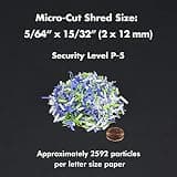 Aurora Commercial 200-Sheet Auto Feed Micro-Cut Paper Shredder, P-5