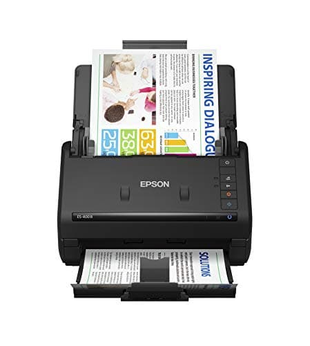 Epson Workforce ES-400 II Color Duplex Desktop Document Scanner with ADF