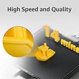 Bambu Lab P1S CoreXY 3D Printer with Enclosed Frame and 500mm/s Speed