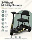 ATmobi X3 Ultra-Lightweight 3-Wheel Folding Mobility Scooter