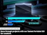 Samsung T9 1TB Portable SSD - Up to 2000MB/s USB 3.2 Gen 2x2 External Drive