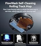 Narwal Flow 2 Robot Vacuum and Mop Combo with FlowWash Track Mop System