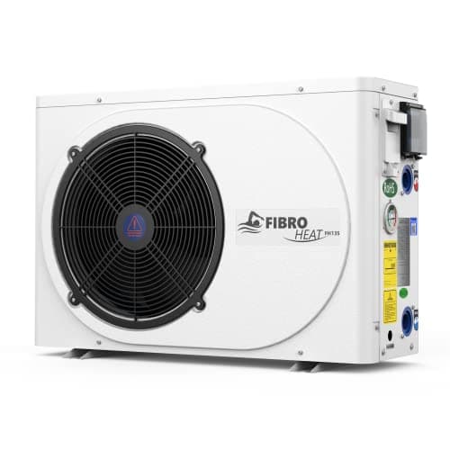 FibroPool FH135 35,000 BTU Electric Pool Heat Pump with Digital Panel
