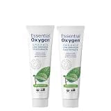 Essential Oxygen BR Certified Organic Low-Abrasion Toothpaste, 2-Pack