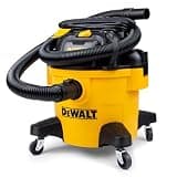 DeWalt DXV06P 6-Gallon 4 Peak HP Heavy Duty Poly Portable Wet Dry Vacuum