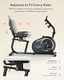 MERACH S08 Next-Generation Recumbent Exercise Bike with Lumbar Support