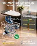EPLO U8MAX One Piece Elongated Smart Toilet with Built-in Tank & Bidet
