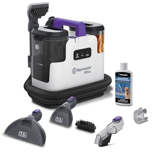 Vacmaster 500 Series Portable Heated Spot Cleaner Machine, 16Kpa Suction