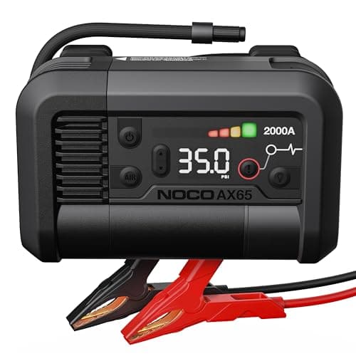 NOCO Boost+Air AX65 2000A Jump Starter with 67 SLPM Integrated Tire Inflator Compressor