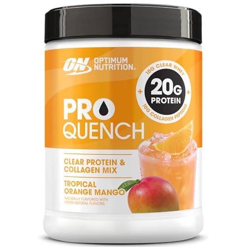 Optimum Nutrition Pro Quench Clear Whey & Collagen, Tropical Orange Mango