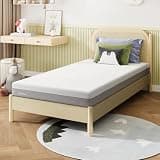 Novilla Bliss 6-Inch Medium-Firm Gel Memory Foam Twin Mattress in a Box