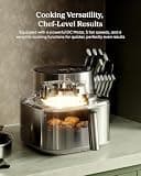 Cosori Iconic Stainless Steel 6.5-Quart Smart Air Fryer with Advanced DC Motor