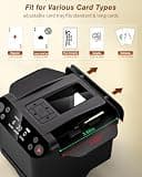 INNCNN 2-in-1 USB-C Rechargeable Card Shuffler and Dealer with Remotes