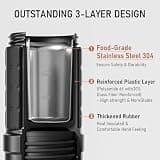 STARESSO PLUS SP300 Manual Portable Espresso Machine with Foldable Stand
