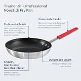 Tramontina Professional 10-Inch Heavy-Gauge Aluminum Nonstick Frying Pan
