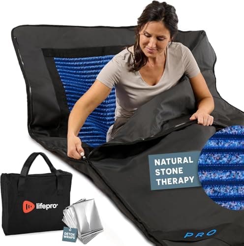 LifePro RejuvaWrap Pro Infrared Sauna Blanket with Waterproof Head Pillow