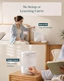 Levoit 2.5-Liter Top-Fill Cool Mist Humidifier with Quiet Auto Shut-Off