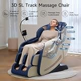 Real Relax Favor-06 3D SL-Track Full Body Zero Gravity Massage Chair with App