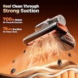 JIGOO T600 Quiet 700W Mattress Cleaner