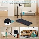 Portable Under Desk Walking Pad Treadmill with 3.0HP Motor and Incline