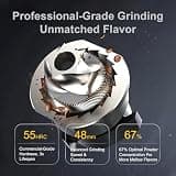 Viesimple Gen 4 Single Dose Conical Burr Coffee Grinder for Espresso