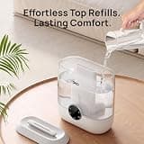 DREO Heavy-Duty 6-Liter Cool Mist Humidifier with Auto-Adjust Mode and LED Touch