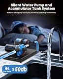 Kohree RV Water Pump & 0.75L Pre-Pressurized Accumulator Tank System, 5.5 GPM