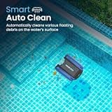 SkimDevil Betta SE Solar Powered Robotic Pool Skimmer with Twin Salt Tolerant Drive Motor