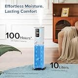 Levoit OasisMist 1000S Smart 10L Humidifier for Large Rooms with App Control