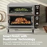 Ninja Double Oven Pro Smart XL, 30.2-Quart Dual Zone Convection Air Fryer Oven