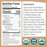 EarthChimp Organic Vegan Protein Powder with Probiotics, Dairy & Soy Free