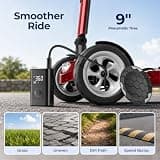 Rylox Lightweight Aluminum Folding Mobility Scooter with Air Tires