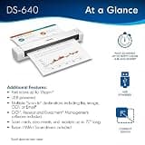Brother DS-640 Compact Mobile Single-Sheet Document Scanner for PC and Mac