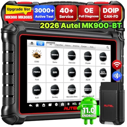 Autel MaxiCOM MK900BT Wireless Automotive Bidirectional Diagnostic Scan Tablet
