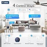 Dreo Smart Oscillating Quiet Tower Fan with Wi-Fi and Alexa Voice Control
