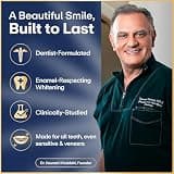 Lumineux Teeth Whitening Strips Kit with Natural Essential Oils, 9 Treatments