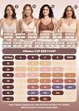 HBselect Women's Wireless Comfort Jelly Bra 3-Pack with Removable Padding