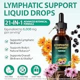 Nature's Craft Organic Lymphatic Cleanse and Immune Support Liquid Drops