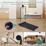Portable Under Desk Walking Pad Treadmill with 3.0HP Motor and Incline