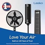 Lasko 1843 Cyclone Adjustable Pedestal Fan with Multi-Function Remote