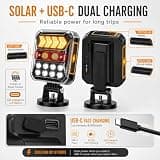 Apunga Solar Powered Wireless Trailer Lights with Trickle Charge Technology