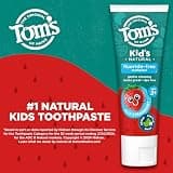 Tom's of Maine Kids Natural Fluoride-Free Toothpaste, Silly Strawberry, 5.1oz 3-Pack